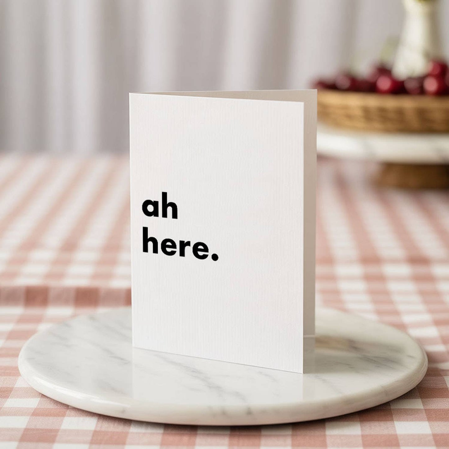 "Ah Here" Funny Irish Saying Greeting Card