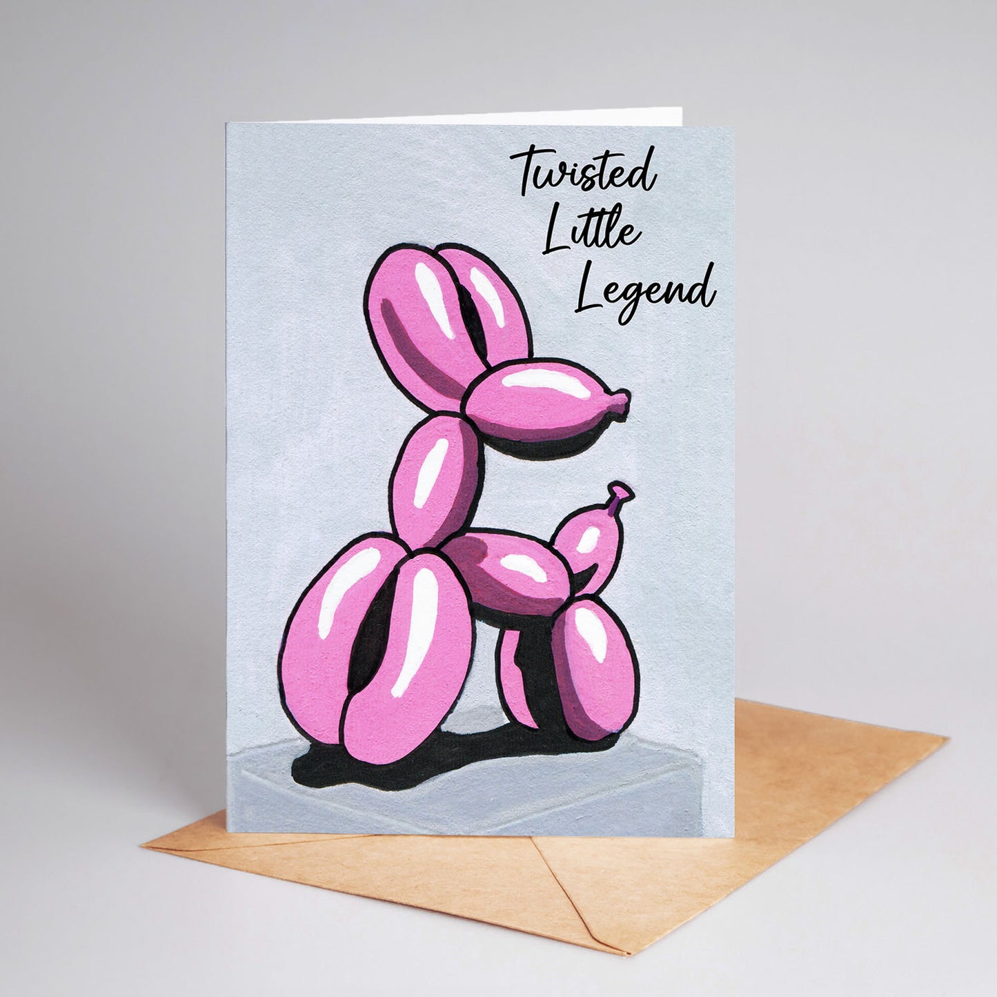 "Twisted Little Legend" Illustrated A6 Blank Greeting Card