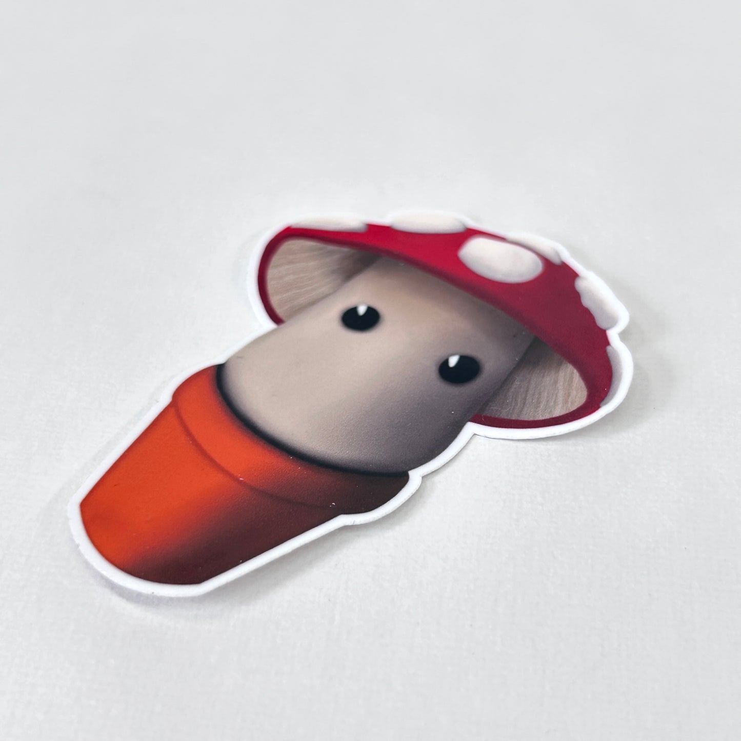 Cute Mushroom Vinyl Sticker