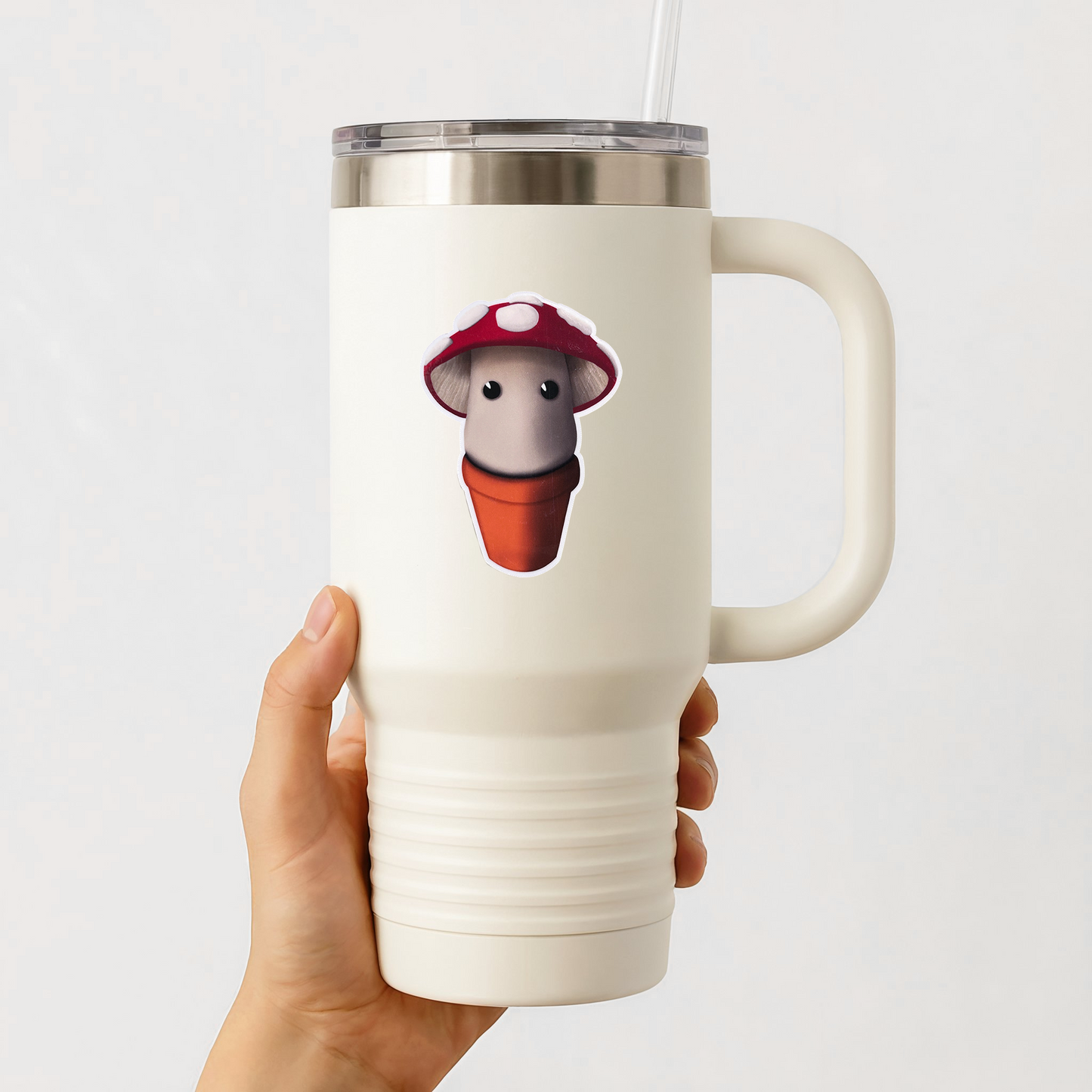 Cute Mushroom Vinyl Sticker