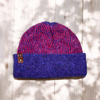 Brimmed Hat in Parma Violet