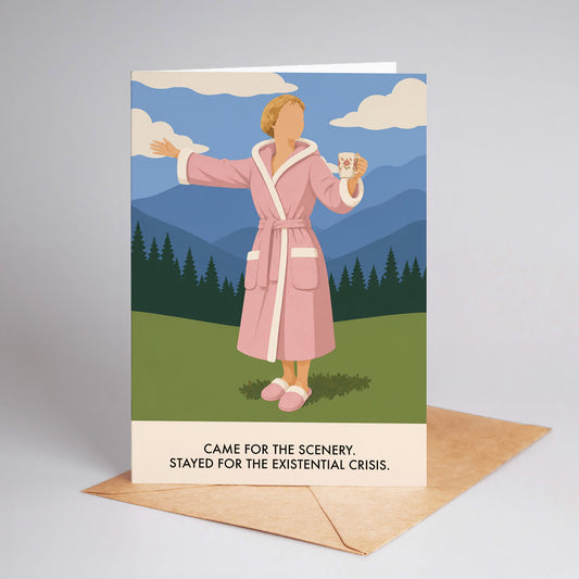 Sound Of Music Greeting Card Funny Movie Inspired Classic